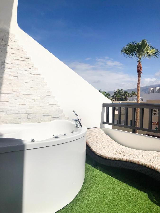 Lux&2Jacuzzi. New! Golden Mile Las Americas, Parque Santiago 2. Pool Heated Sea Water 2 Bdr Playa de las Americas  Exteriér fotografie